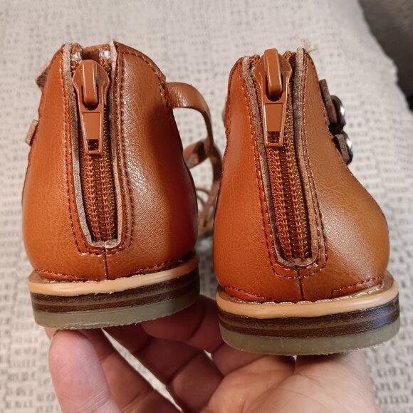 American Eagle Outfitters AEO women's strappy thong sandals sz 8 - Picture 9 of 13